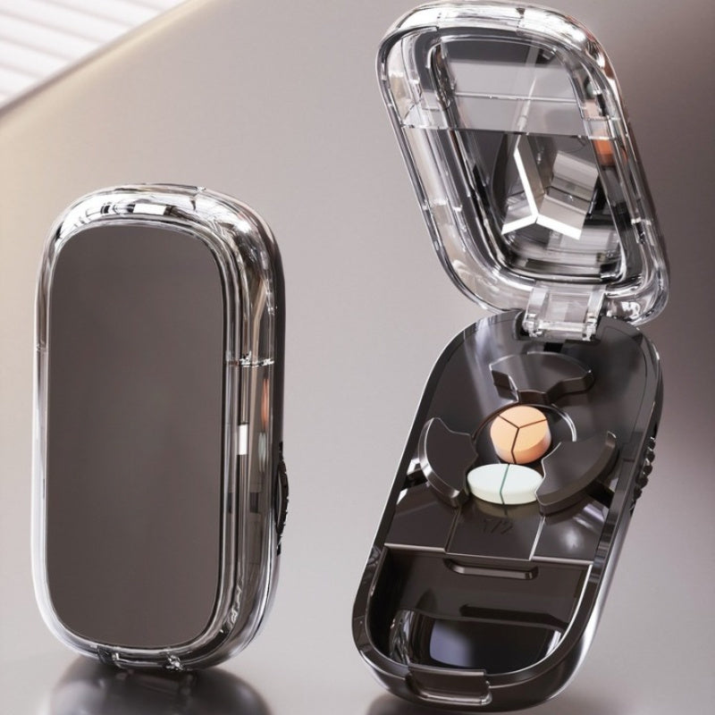 Precision Pill Cutter with Storage Case for Small and Tiny Pills