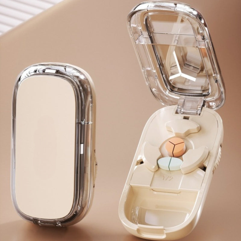 Precision Pill Cutter with Storage Case for Small and Tiny Pills