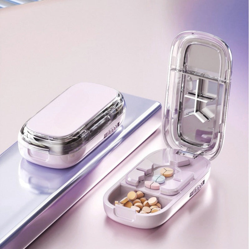 Precision Pill Cutter with Storage Case for Small and Tiny Pills