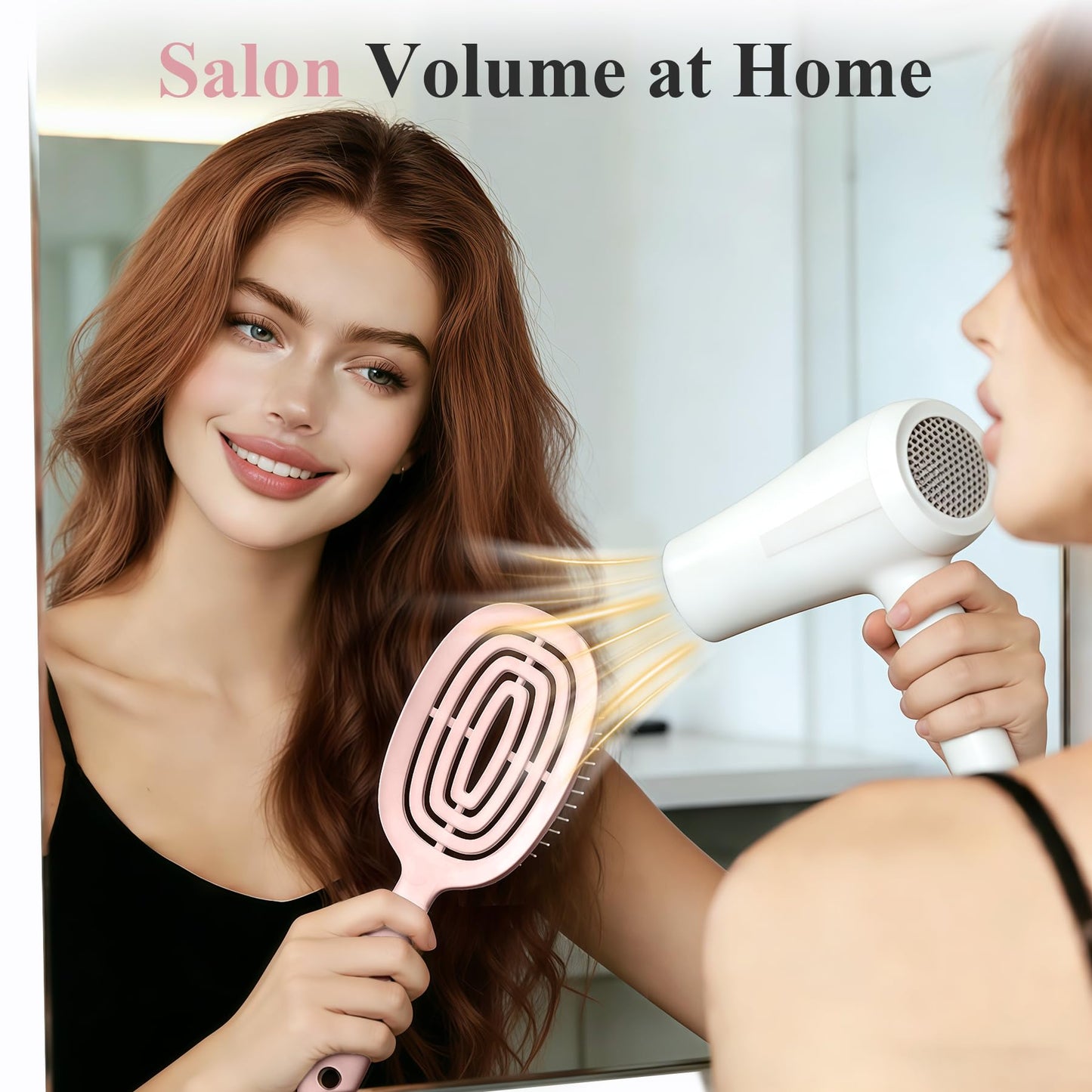 Self-Cleaning Anti-Tangle Brush