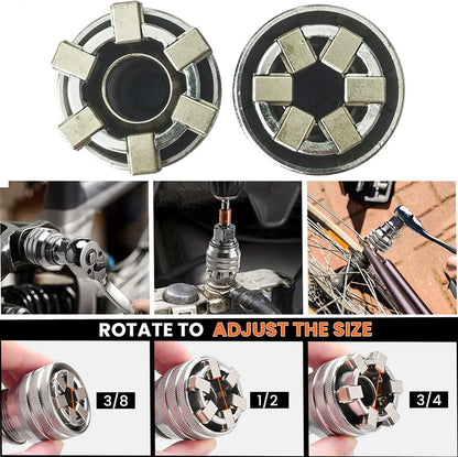 Multi-function Universal Socket Wrench Tool - Universal Maintenance Tool
