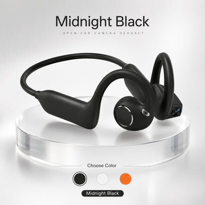 AI Camera Headset – Hands-Free POV Recording & Live Translation📸