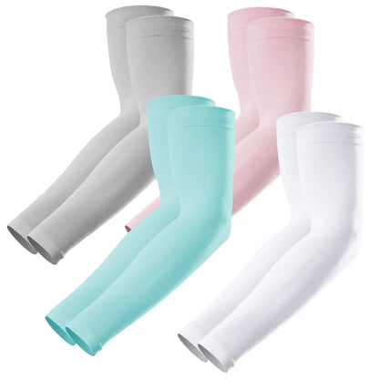 Arm Sun Sleeves Compression UV Protection Cooling for Men Women