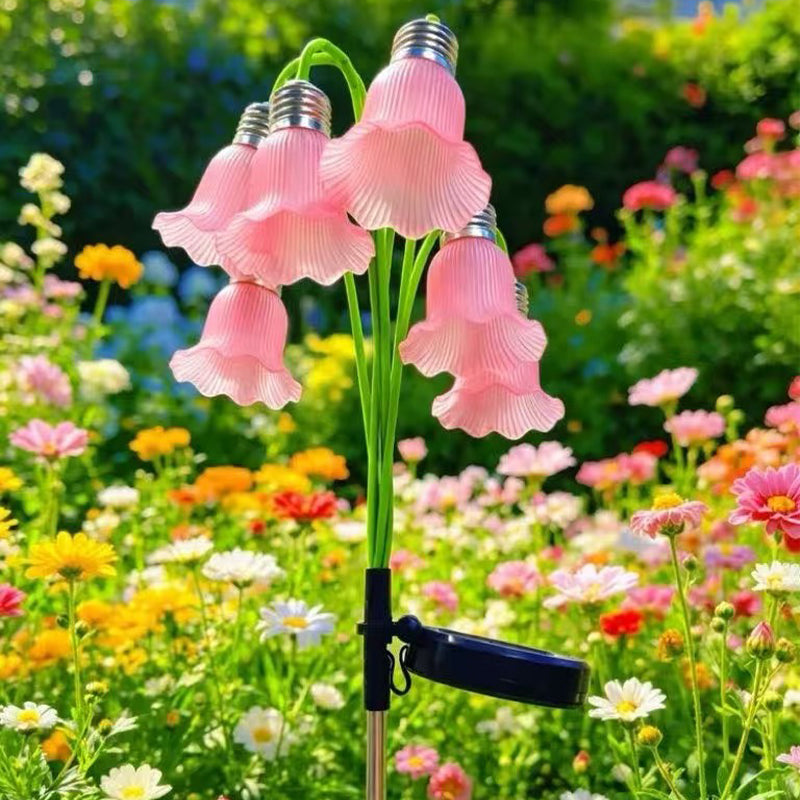 ⏰Solar Flower Lights Outdoor Garden Decorations