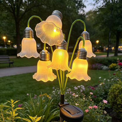 ⏰Solar Flower Lights Outdoor Garden Decorations