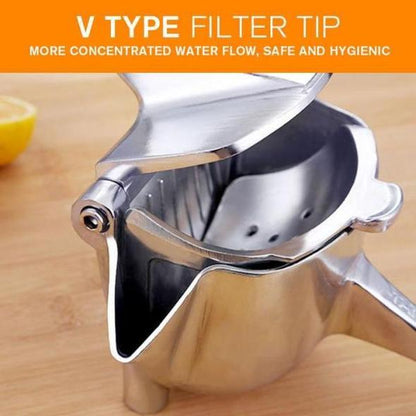 🍋 Manual Metal Citrus Juicer – Compact Hand Press for Fresh Juice🍹