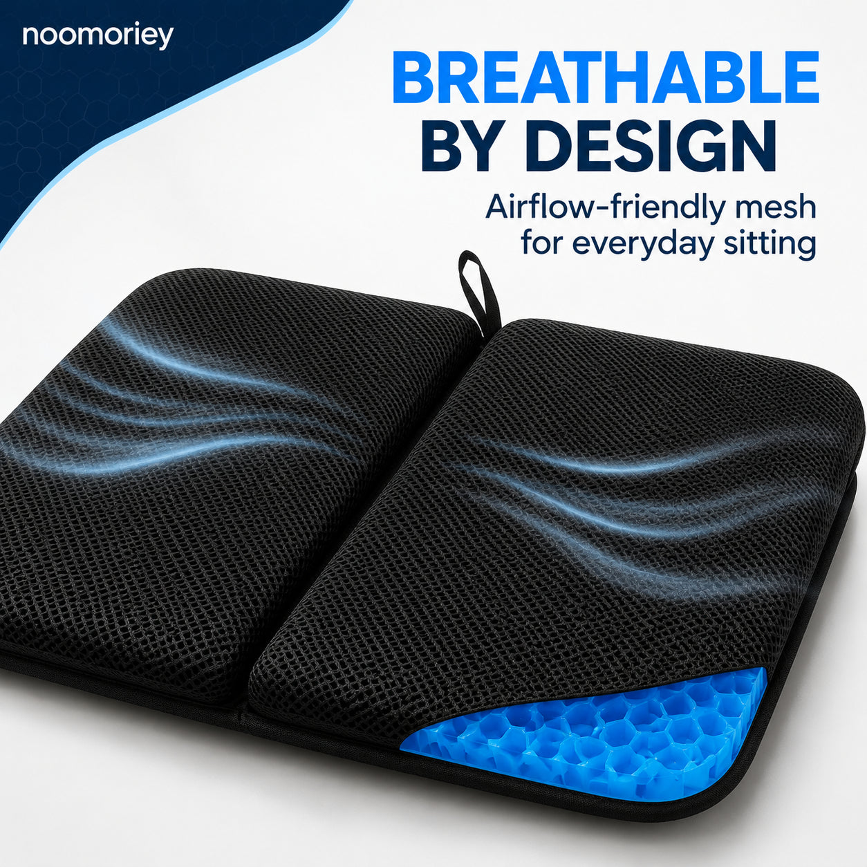 🔥 Foldable Travel Seat Cushion – Portable Cooling Gel Pad for Office, Camping & Sports 💺✨