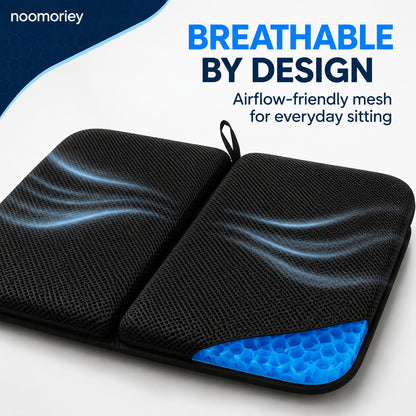 🔥 Foldable Travel Seat Cushion – Portable Cooling Gel Pad for Office, Camping & Sports 💺✨