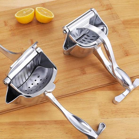 🍋 Manual Metal Citrus Juicer – Compact Hand Press for Fresh Juice🍹