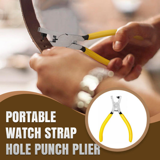 ✨ Global Bestseller (19,000+ Units) — Say Goodbye to Loose Watch Straps! Drill Holes in Your Watch at Home in Seconds! ⏱️⌚