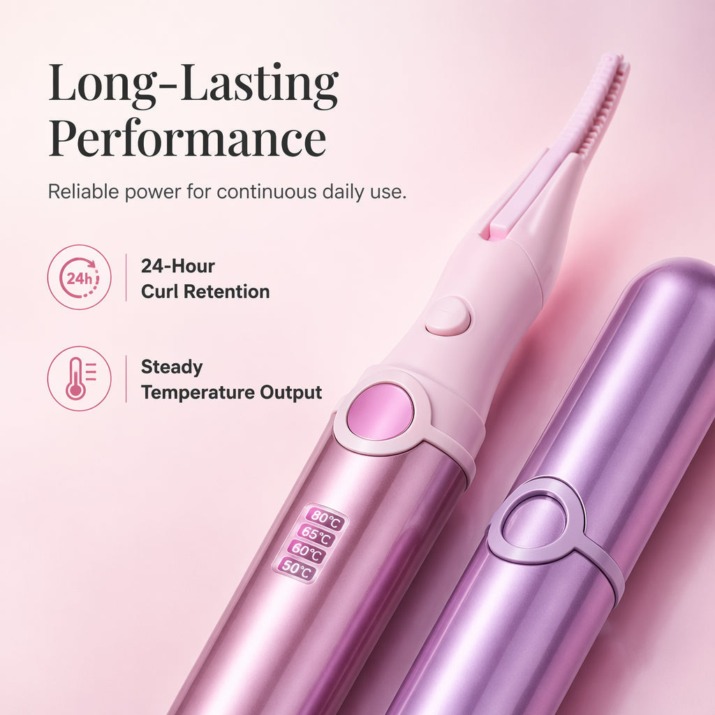 ✨Rechargeable Heated Eyelash Curler | Get Long-Lasting Perfect Lash Curls Anytime🔋