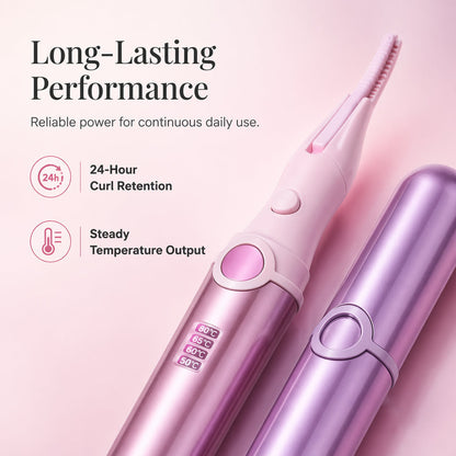 ✨Rechargeable Heated Eyelash Curler | Get Long-Lasting Perfect Lash Curls Anytime🔋
