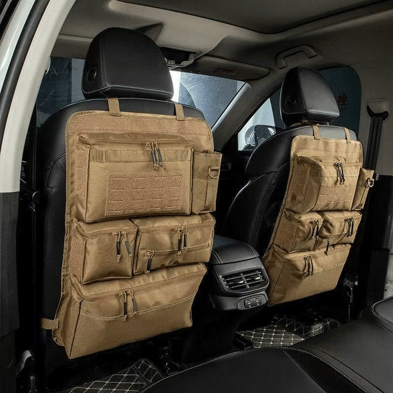 Tactical Car Seat Organizer – Keep Every Essential Ready 🚗