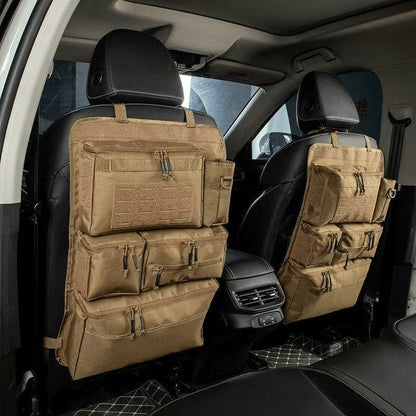 Tactical Car Seat Organizer – Keep Every Essential Ready 🚗
