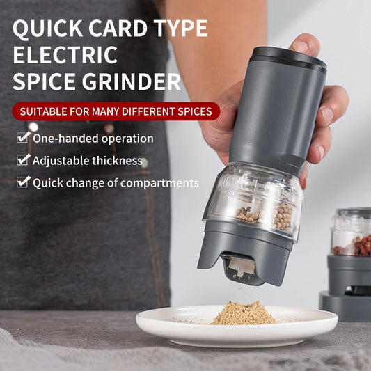 Quick Card Type Electric Spice Grinder