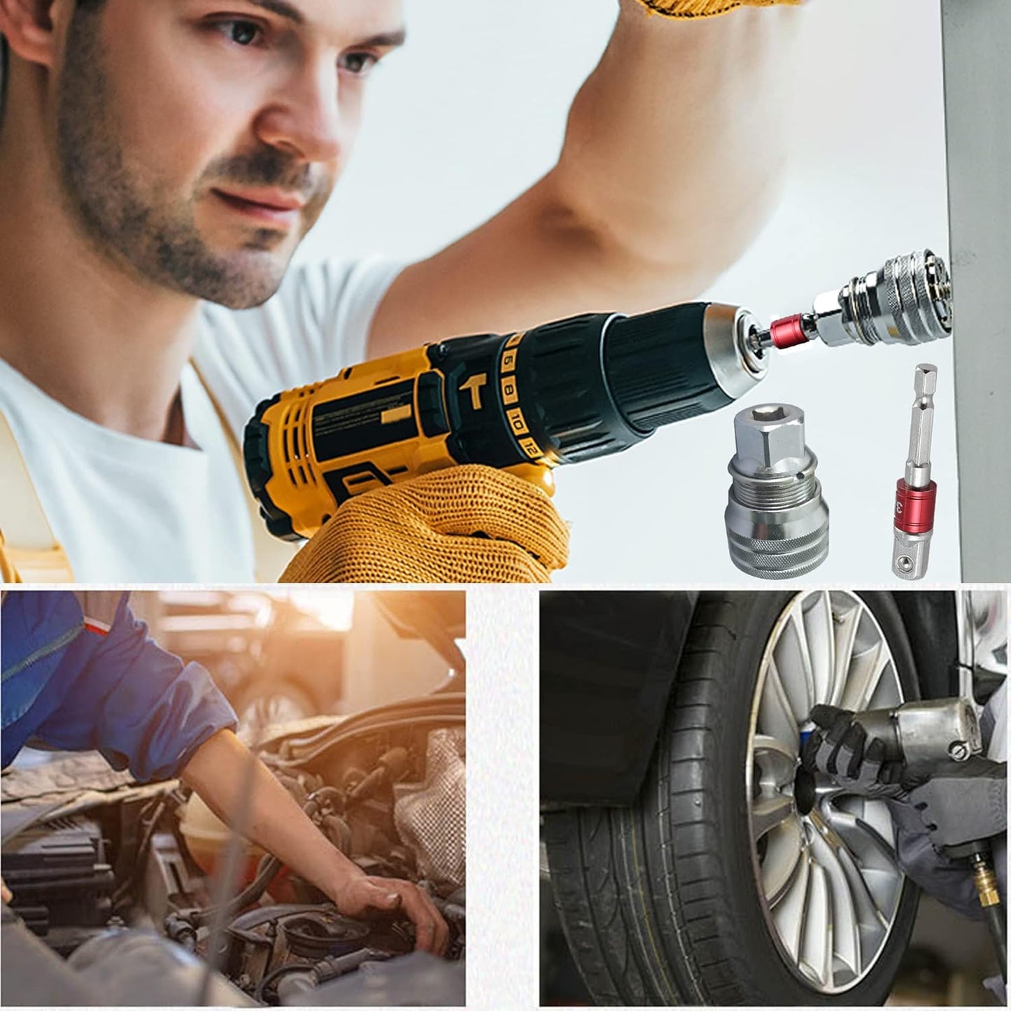 Multi-function Universal Socket Wrench Tool - Universal Maintenance Tool