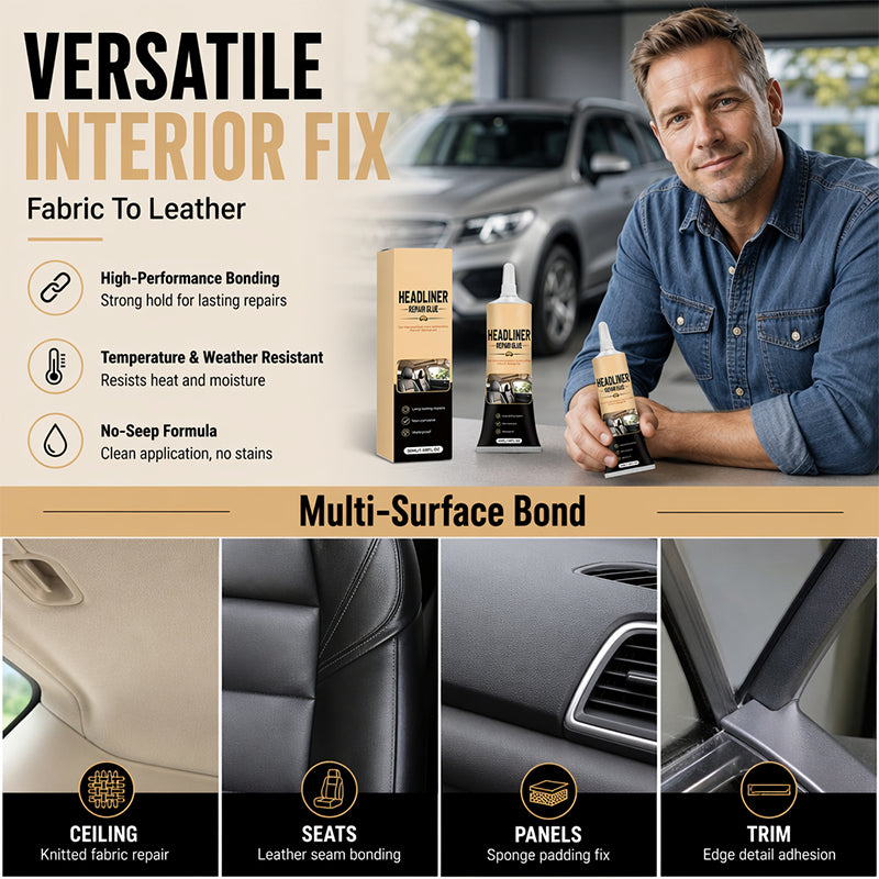 🚗 Ultimate Car Headliner Repair Glue (50ml)