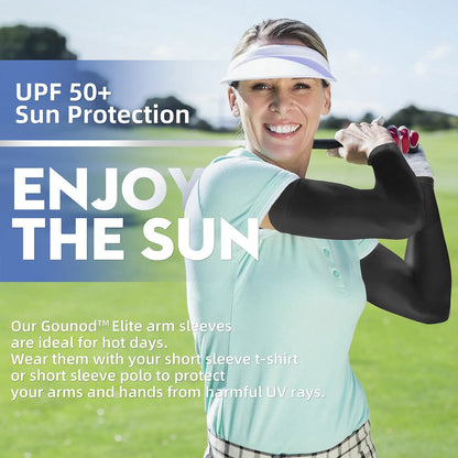 Arm Sun Sleeves Compression UV Protection Cooling for Men Women