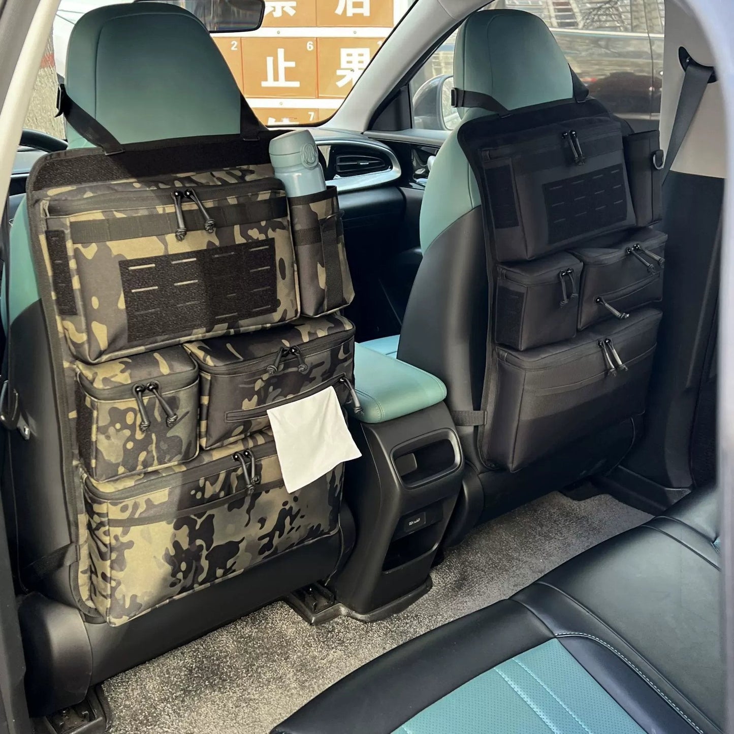 Tactical Car Seat Organizer – Keep Every Essential Ready 🚗