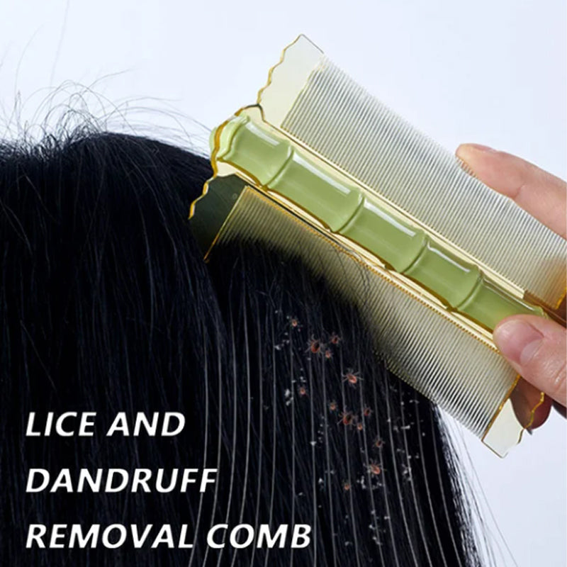 🌿 Double-Sided Fine Teeth Comb – Lice, Nit & Scalp Care Grooming Tool