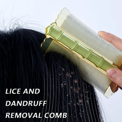 🌿 Double-Sided Fine Teeth Comb – Lice, Nit & Scalp Care Grooming Tool