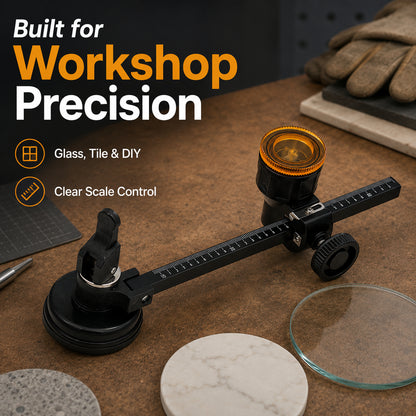 Glass Circle Cutter Tool for Tiles & Ceramics 🌟