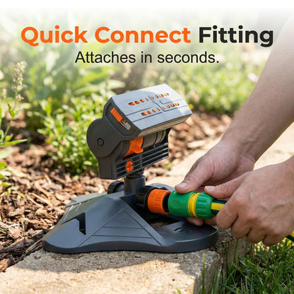 🌱 Adjustable Oscillating Sprinkler - Wide Coverage
