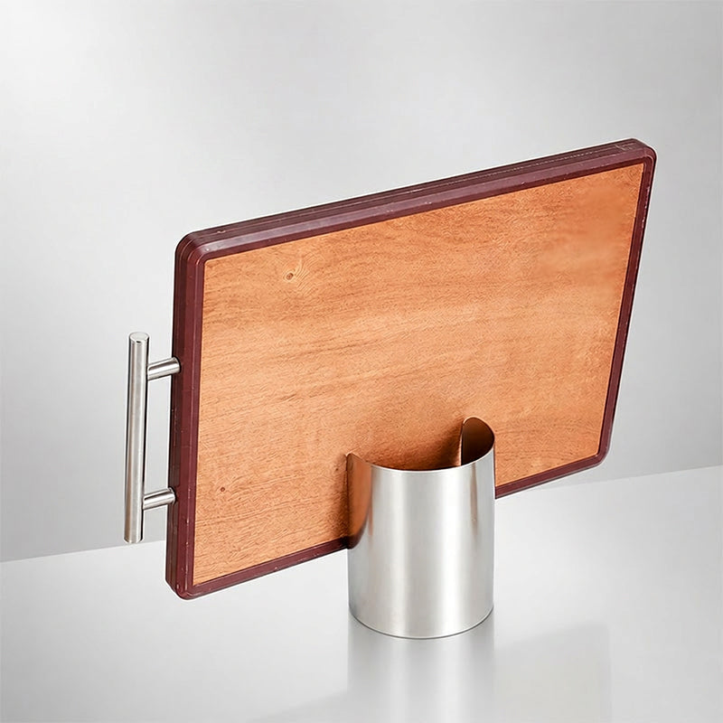 💡Stainless Steel Spoon Rest & Pot Lid Holder - Rust-Proof Drip Catcher for Stove Top