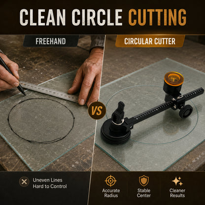 Glass Circle Cutter Tool for Tiles & Ceramics 🌟