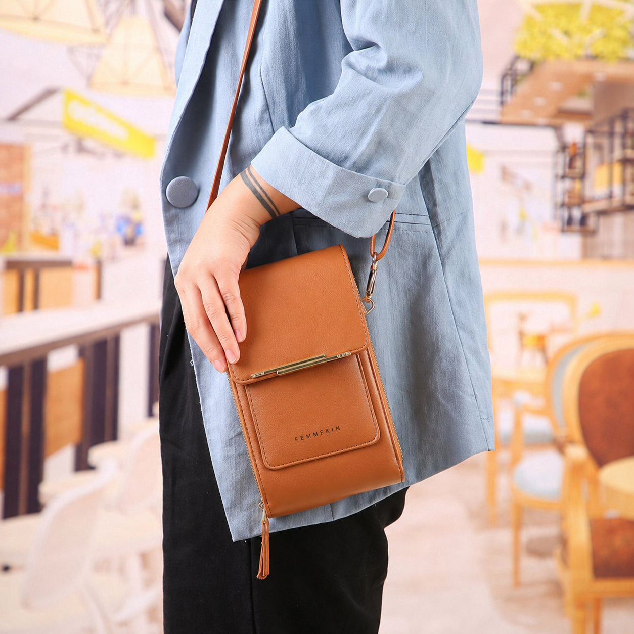 🔥Buy 3 Get 1 Free 🎁Women's Touch Screen Mobile Phone Messenger bag🤩