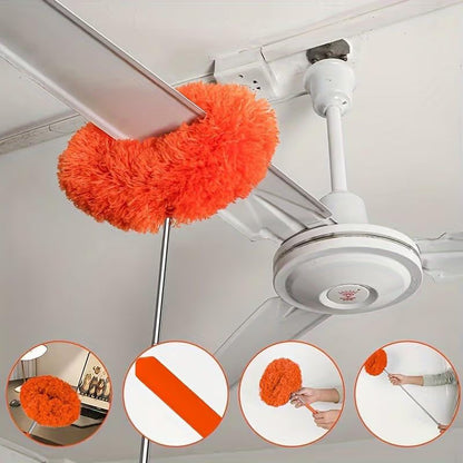 ✨ Stop Breathing In Ceiling Fan Dust! 🧹Retractable feather duster