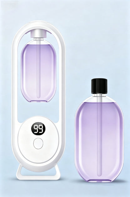 🌸Automatic Desktop Essential Oil Diffuser with Digital Display & LED Mood Ligh💡