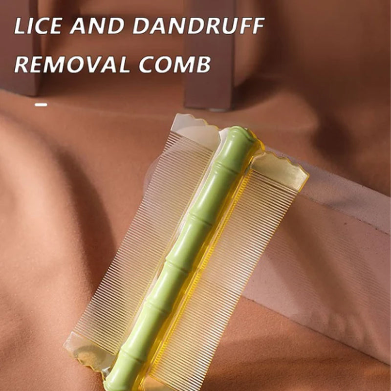🌿 Double-Sided Fine Teeth Comb – Lice, Nit & Scalp Care Grooming Tool