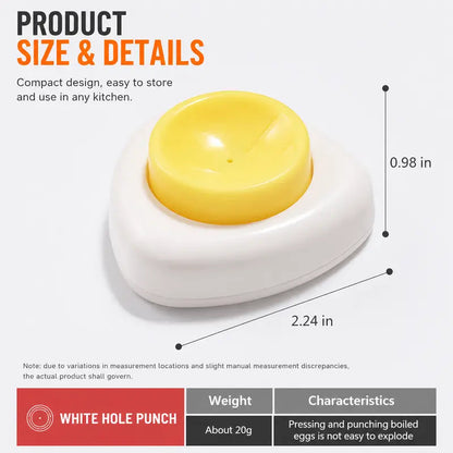Egg Piercer – One-Press Stainless Steel Egg Pricker for Perfect Hard-Boiled Eggs