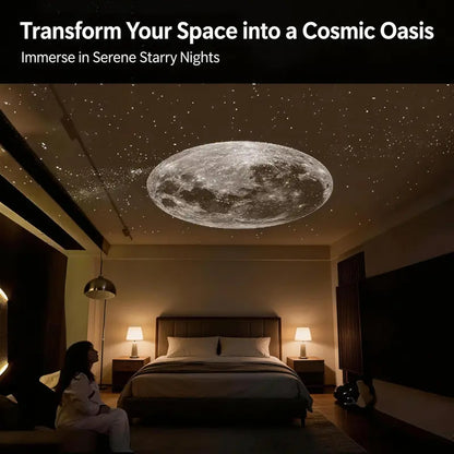 🪐2-in-1 Mini Galaxy Star Projector Night Light