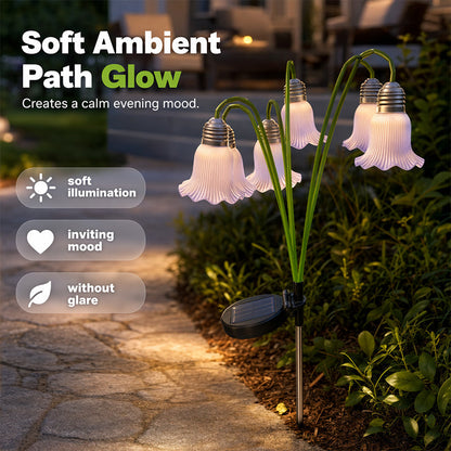 ⏰Solar Flower Lights Outdoor Garden Decorations