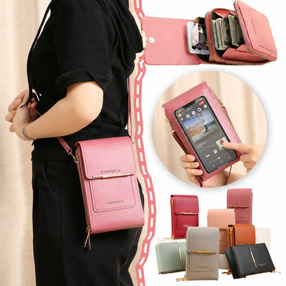 🔥Buy 3 Get 1 Free 🎁Women's Touch Screen Mobile Phone Messenger bag🤩