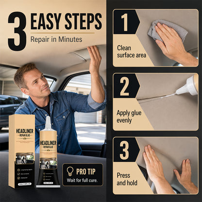 🚗 Ultimate Car Headliner Repair Glue (50ml)