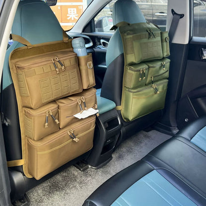 Tactical Car Seat Organizer – Keep Every Essential Ready 🚗