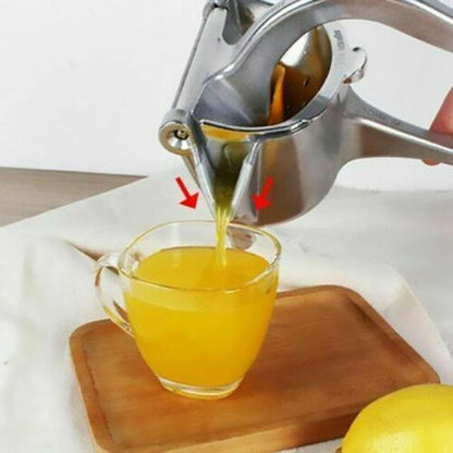 🍋 Manual Metal Citrus Juicer – Compact Hand Press for Fresh Juice🍹