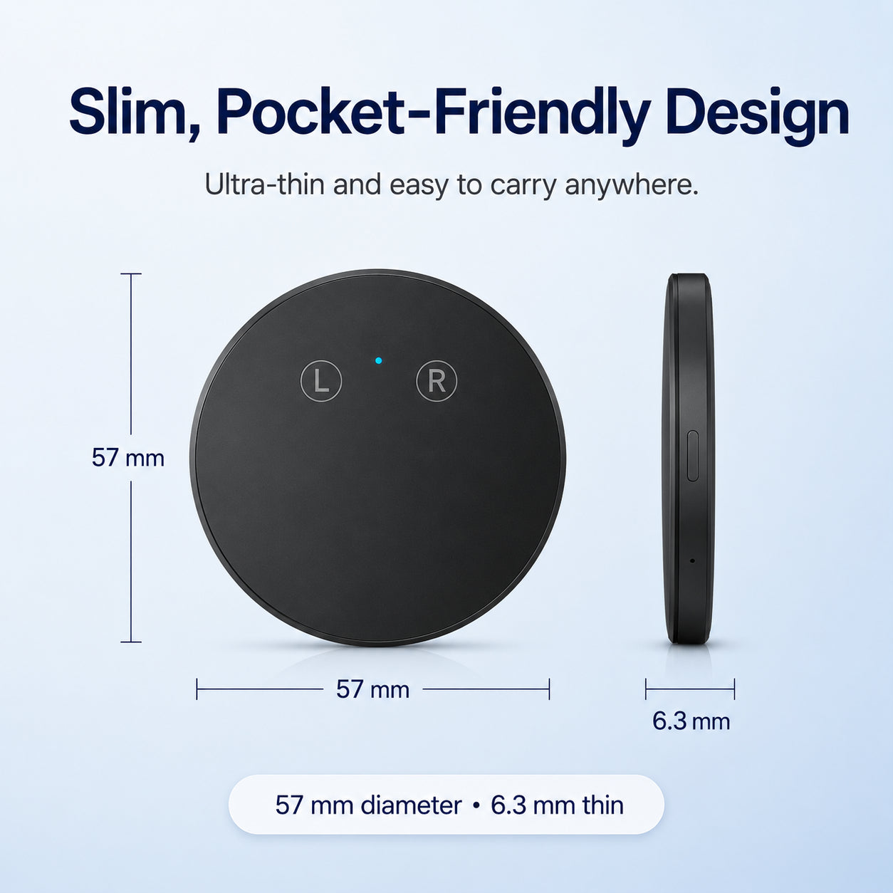 AI Pocket Translator – Real-Time Two-Way Voice Translation in 165+ Languages