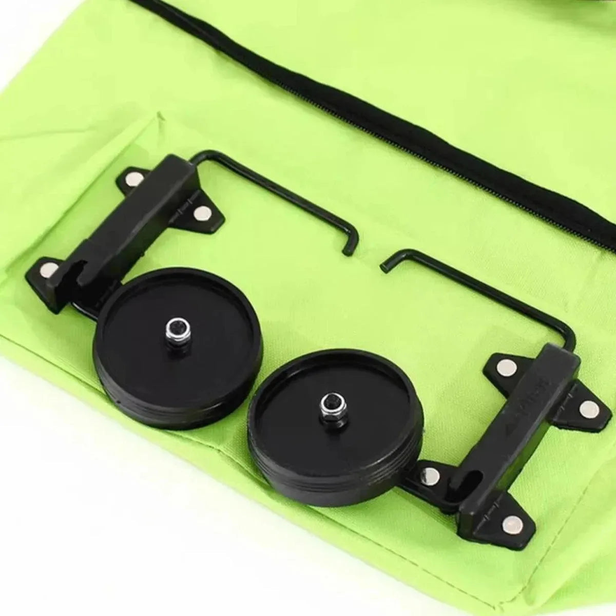 Foldable Rolling Grocery Bag🛒 Carry Less. Roll More. Shop Easier.
