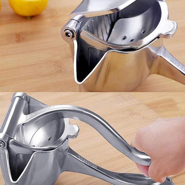 🍋 Manual Metal Citrus Juicer – Compact Hand Press for Fresh Juice🍹