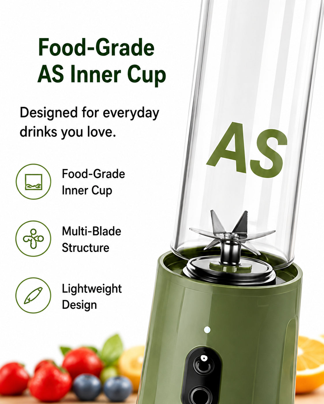 🥤Portable Blender Personal Electric USB
