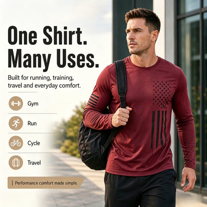 ⚡Stay Cool. Stay Protected.  UPF 50+ Performance Active Shirt