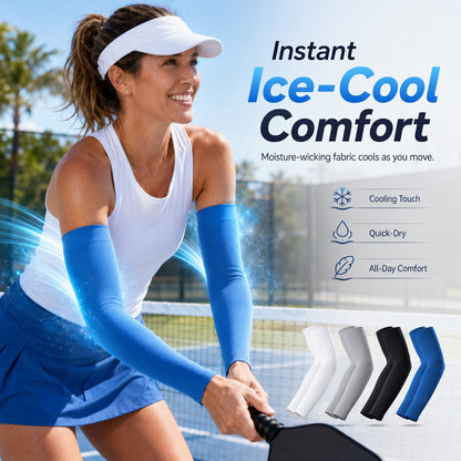 Arm Sun Sleeves Compression UV Protection Cooling for Men Women