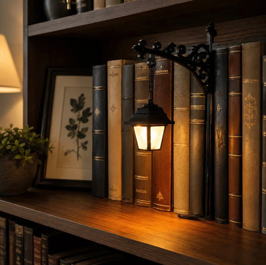 Library Lanterns - Decorative Bookshelf Lighting