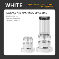 White with 2 Quick-Change Silos