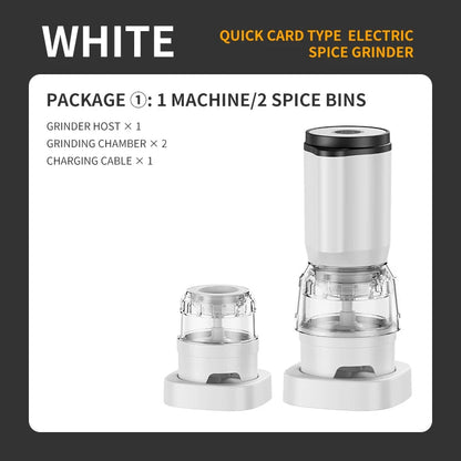 Quick Card Type Electric Spice Grinder