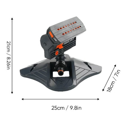 🌱 Adjustable Oscillating Sprinkler - Wide Coverage